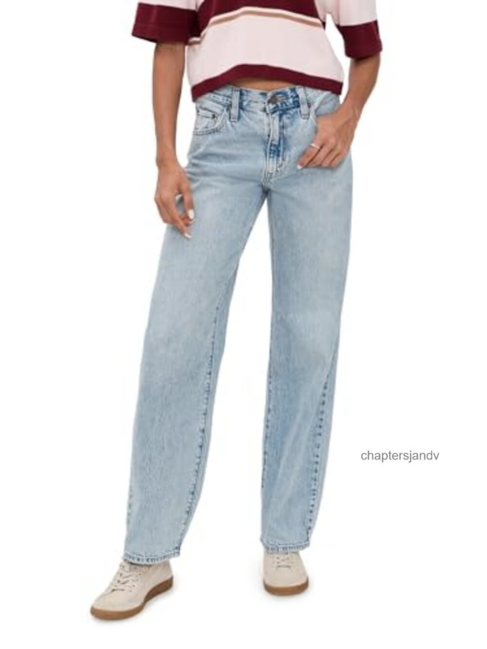 Levi's Baggy Dad Jeans Mid Rise Straight Leg 5-Pocket Denim